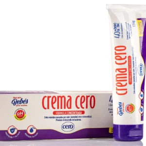 Crema Cero Concentrada 40% Óxido de Zinc Dermoprotectora del Área del Pañal