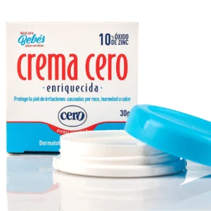 Crema Cero Enriquecida 10% Óxido de Zinc Dermoprotectora del Área del Pañal
