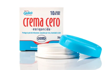Crema Cero Enriquecida 10% Óxido de Zinc Dermoprotectora del Área del Pañal