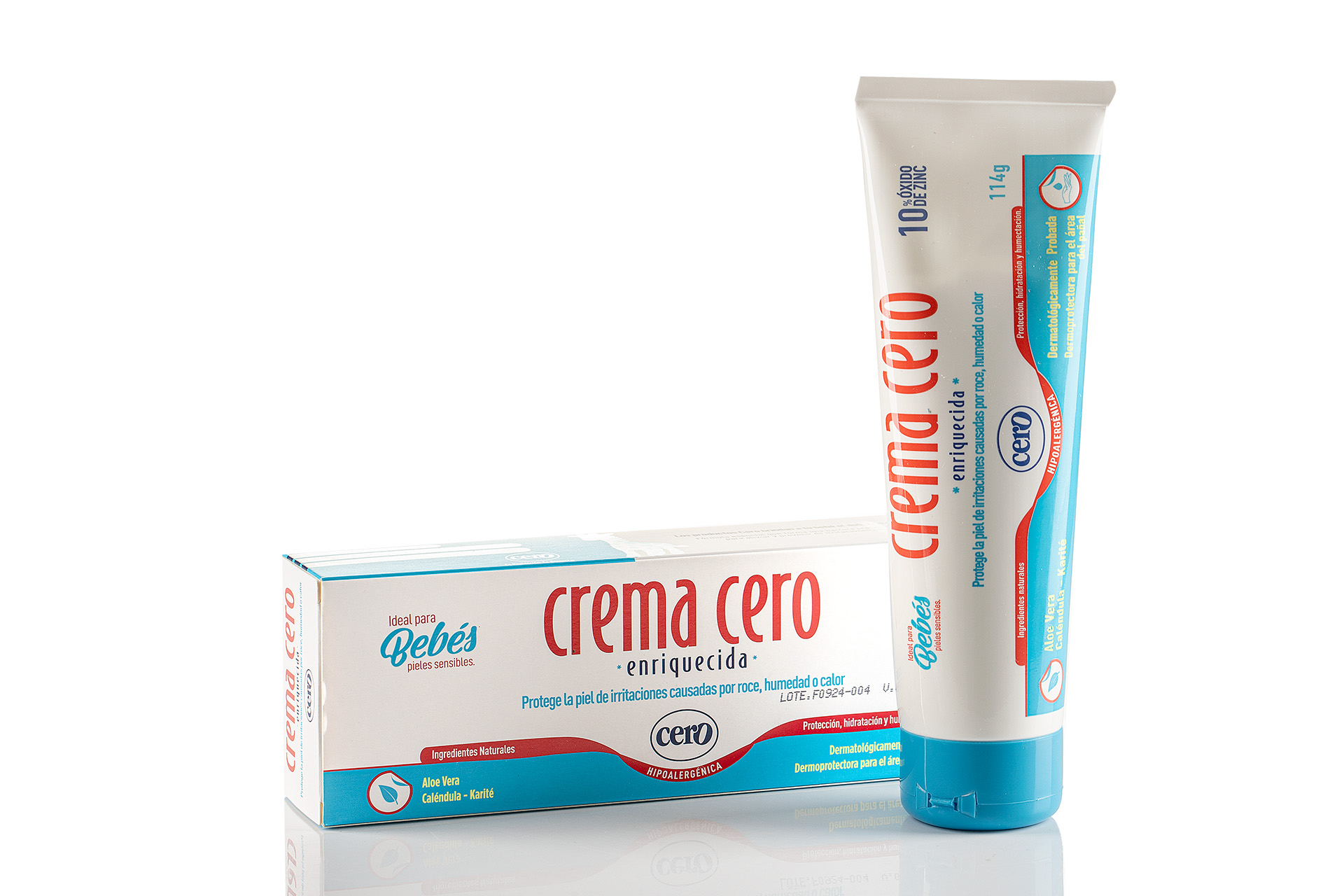 Crema Cero Enriquecida 10% Zinc