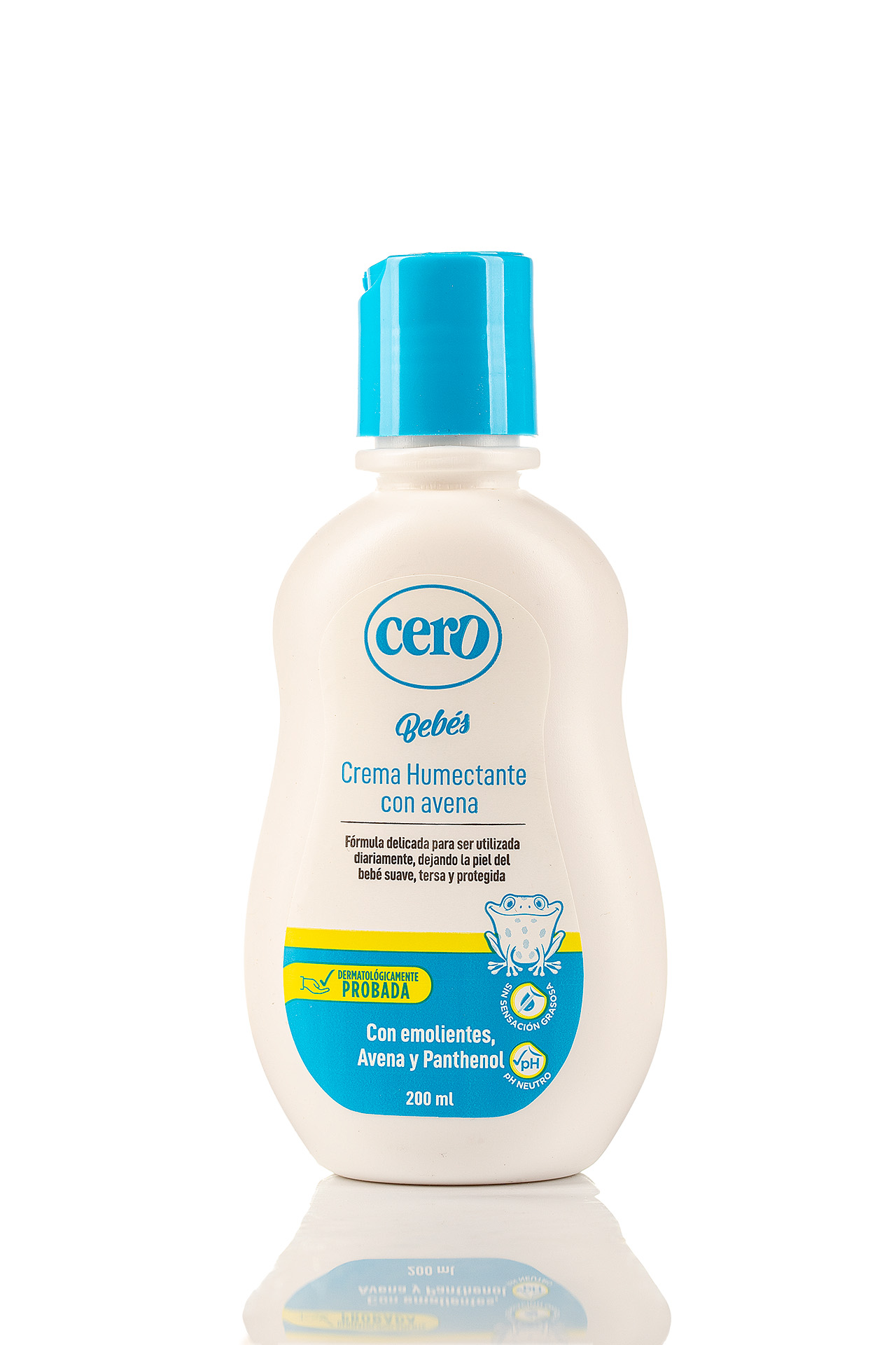 Crema Humectante con Avena Cero Bebés 200 ml