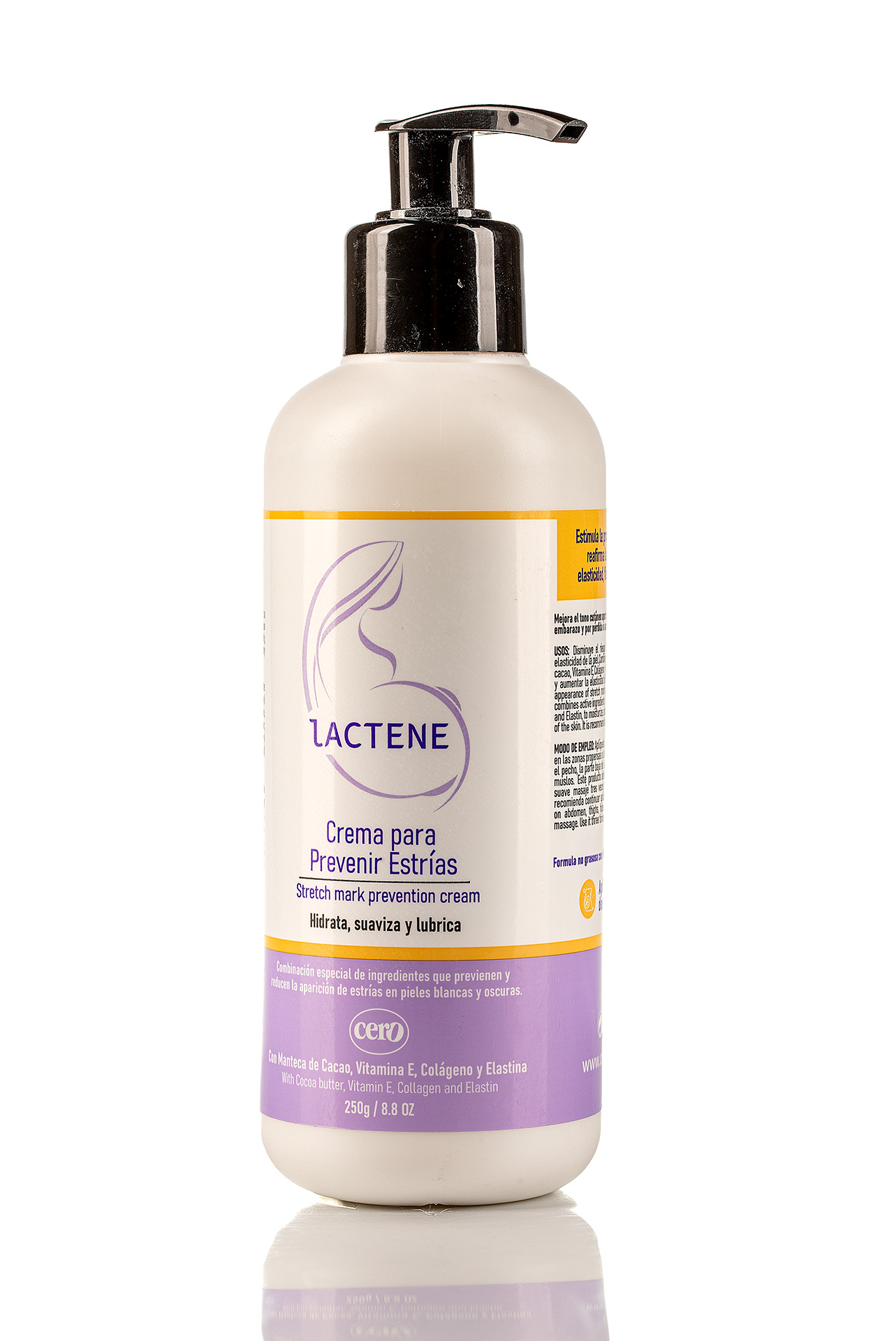 Crema para Prevenir Estrías Lactene 250 g