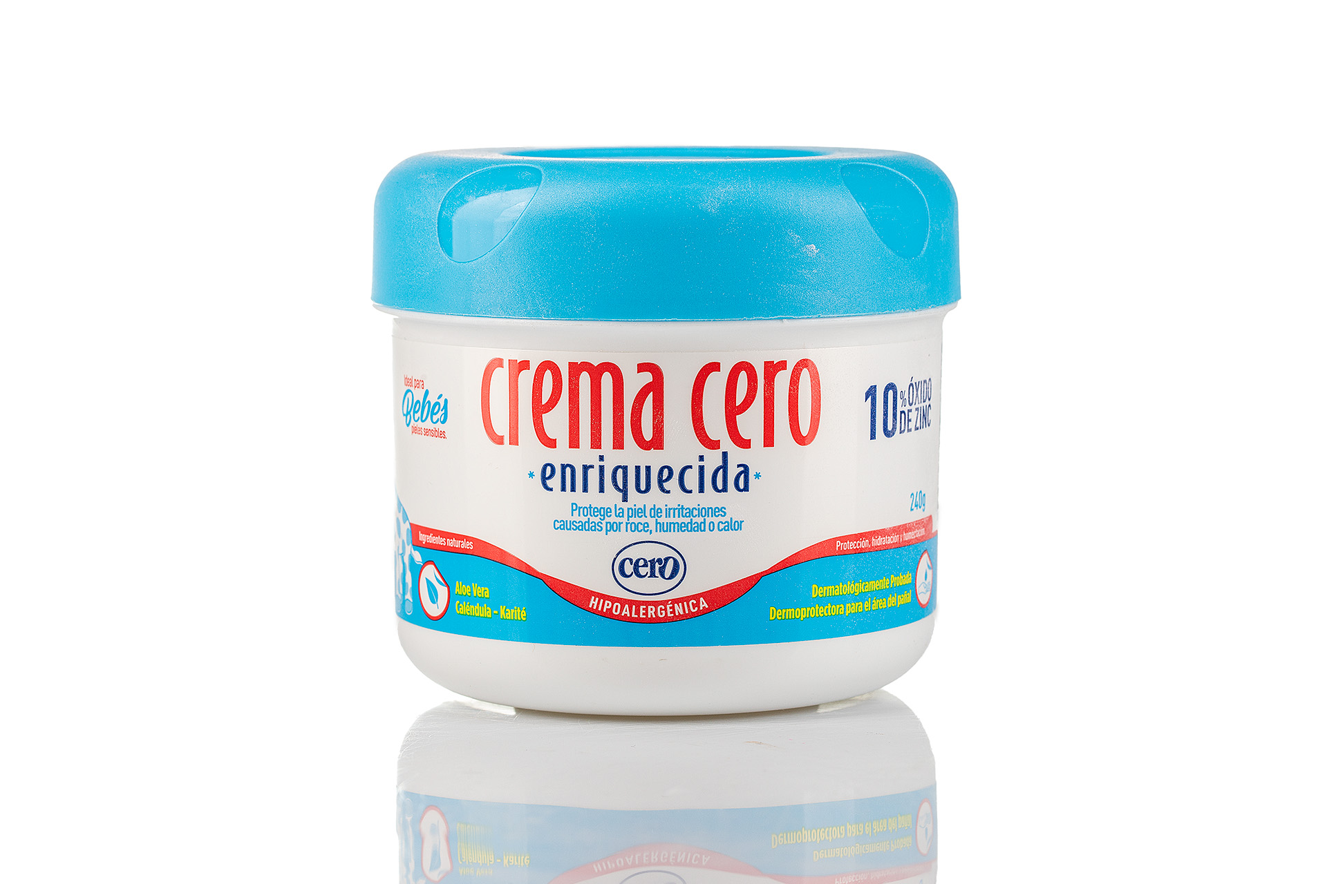 Crema Cero Enriquecida 10% Zinc 240 g