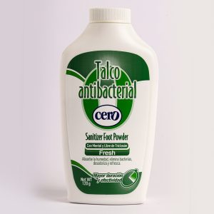 Talco Antibacterial Para Pies Fresh  Cero