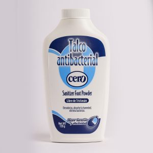 Talco Antibacterial Para Pies Cero