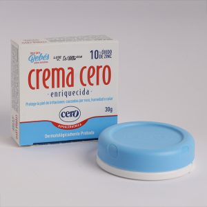 Crema Cero Enriquecida 10% Óxido de Zinc Dermoprotectora del Área del Pañal