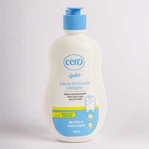 Colonia Refrescante y Relajante Cero Bebés