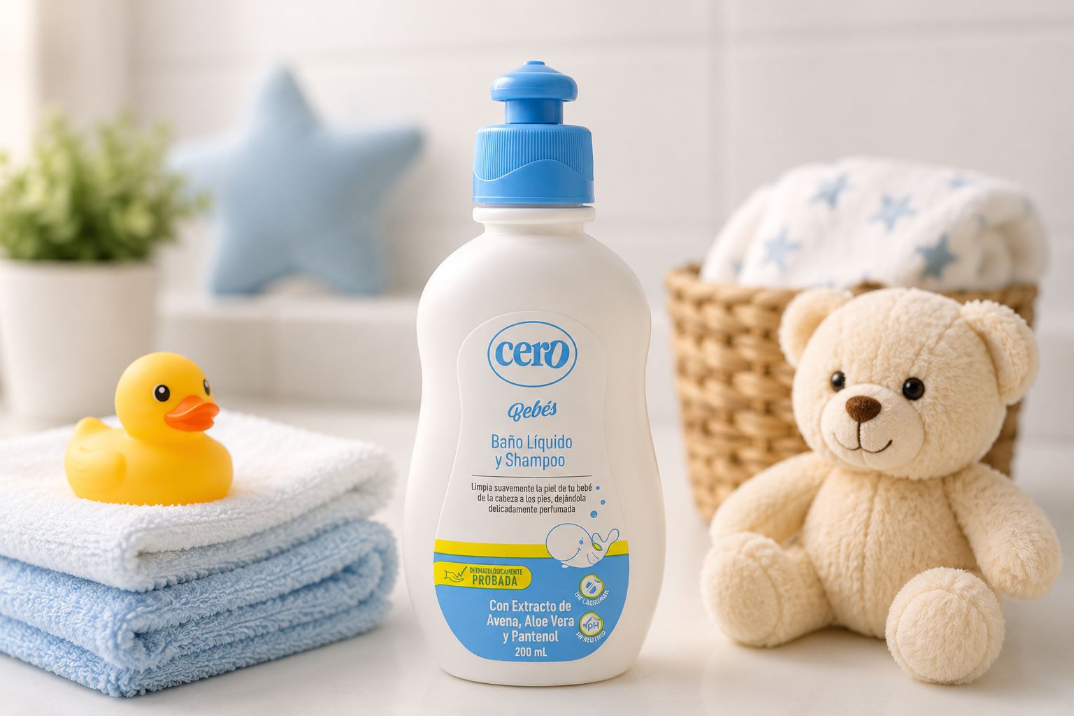 shampoo para bebe